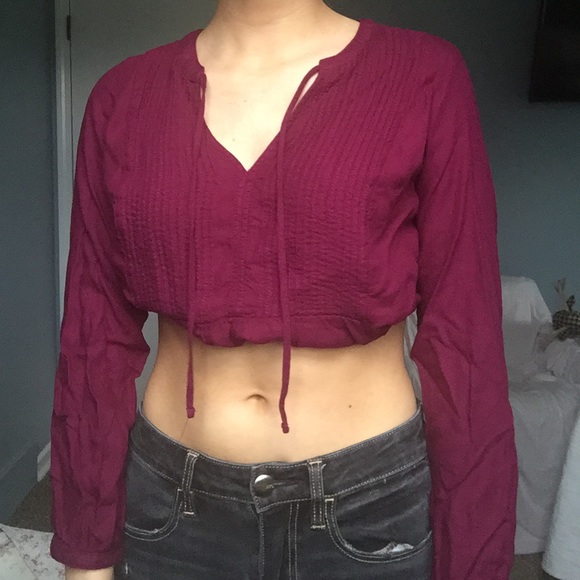 cute wineish tunic - Picture 3 of 3